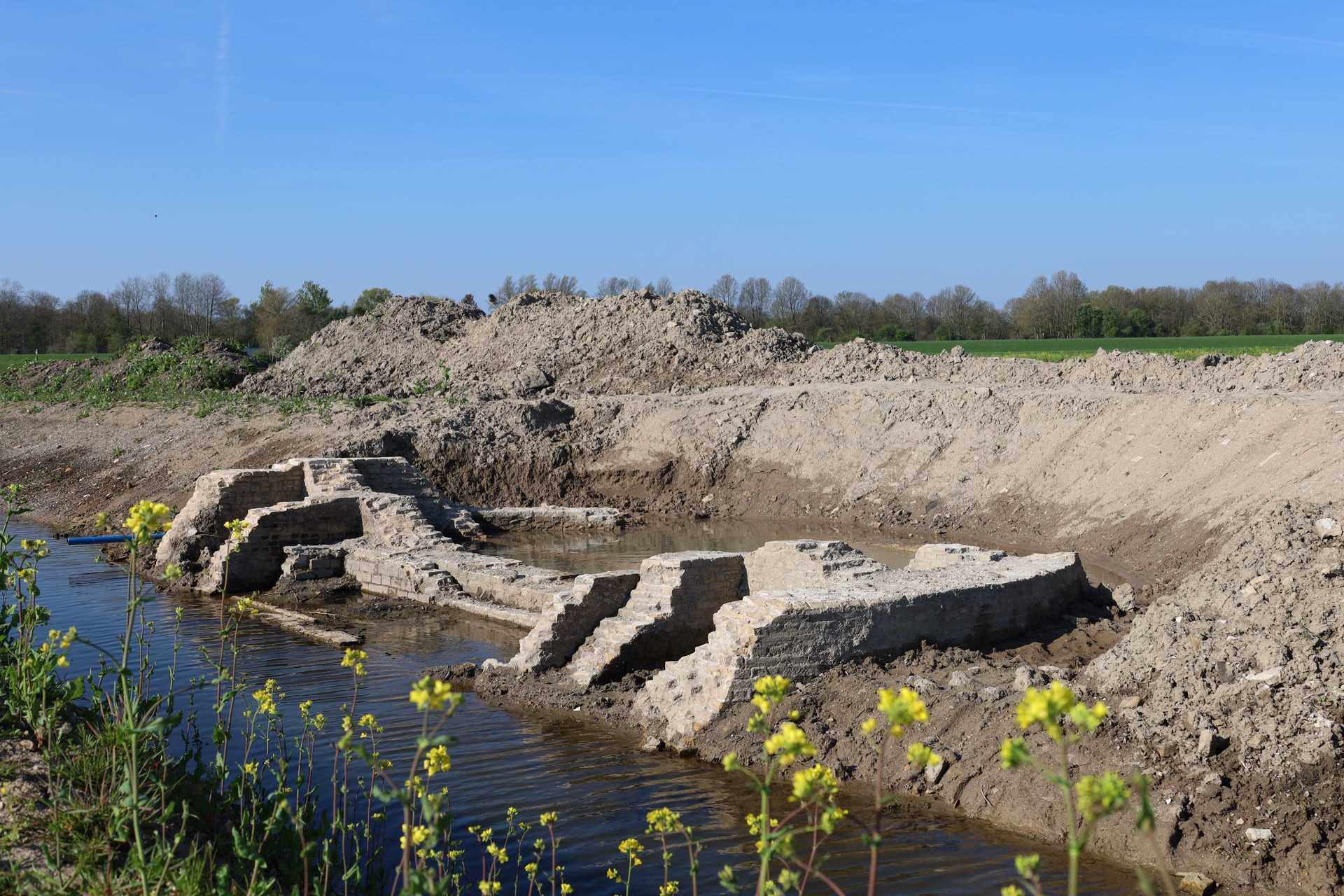 Archeologische opgraving in het Buijtenland van Rhoon
